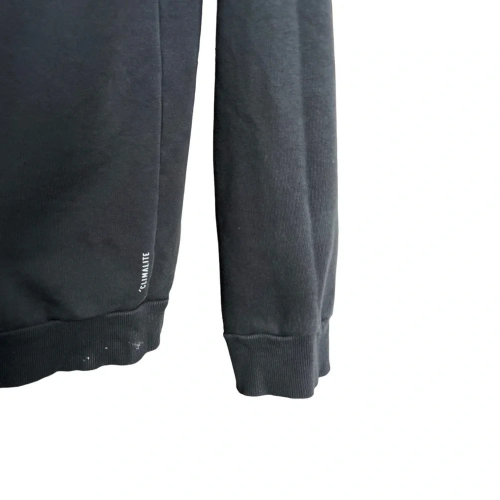 Adidas Skateboarding Men’s Black Trefoil Hoodie Lightweight Sweatshirt, Medium - Picture 4 of 10